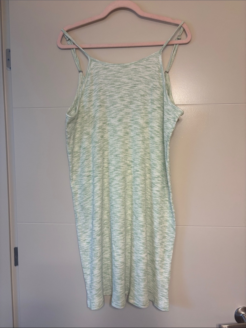 O'Neill Mint Green Ribbed Tank Dress